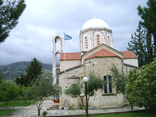The church in Doros, Cyprus
