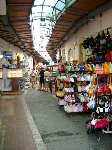 Market in Pano Paphos - junk for tourists