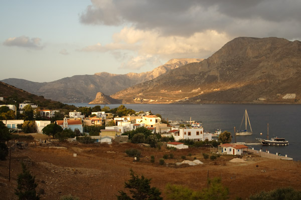 The small village on Telendos