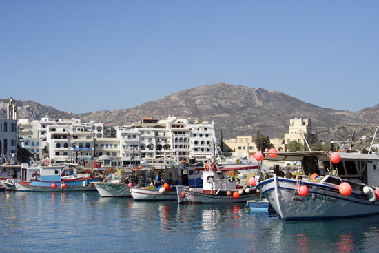 Havnen i Pigadia, Karpathos