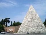 The Cestius pyramid