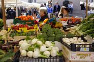 Gr&oslash;ntsager p&aring; Campo dei Fiori
