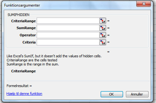 SUMIf ignoring hidden cells