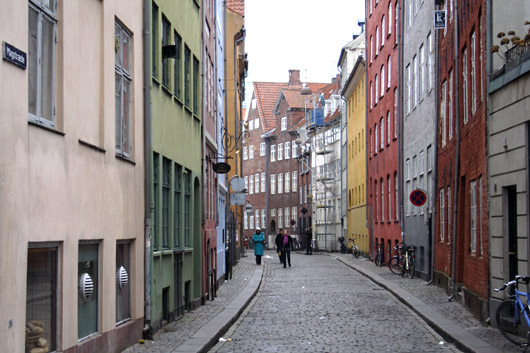 Magstr&aelig;de, an old street in Copenhagen