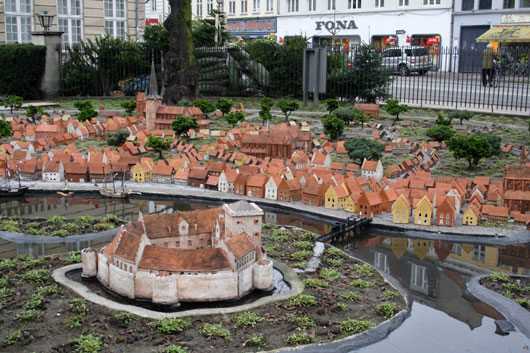 Miniaturekopi af det gamle K&oslash;benhavn