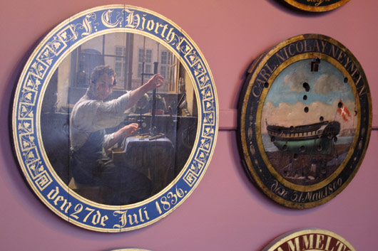 Targets at the Museum of K&oslash;benhavn