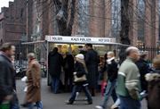 Hot-dog stand on Str&oslash;get