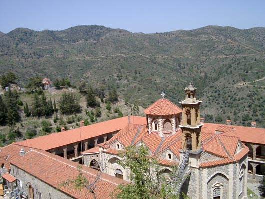 Macharias klosteret p&aring; Cypern.