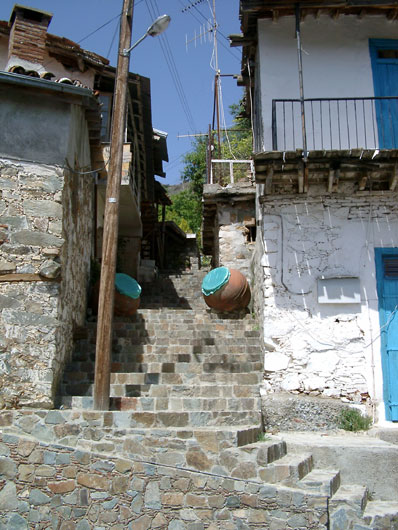 Fra landsbyen Lazanias.