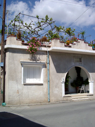 House with roof garden in Larnaca.