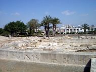 Excavations of the ancient Kition.