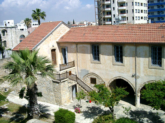 The courtyard in Larnaca Fort
