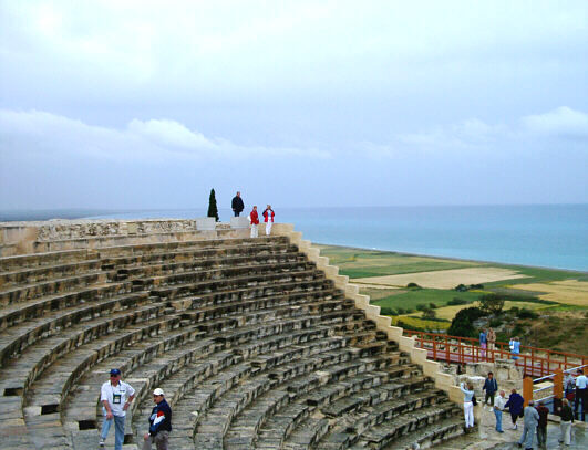 The amphitheatre in Kourion