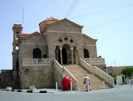 New church in Byzantine style in Paphos