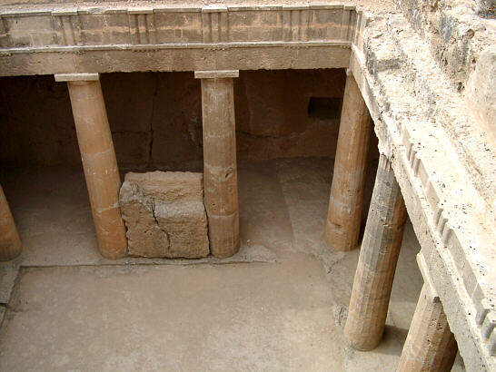 Fra Tombs of the Kings i Paphos