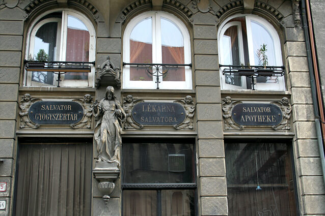 Apotekerfacade i Bratislavas gamle bydel