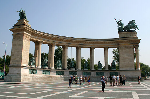 Heltenes Plads i Budapest