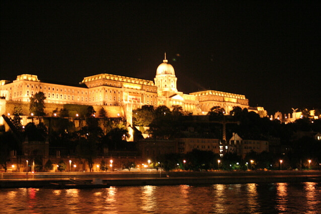 Aftenbillede fra Budapest
