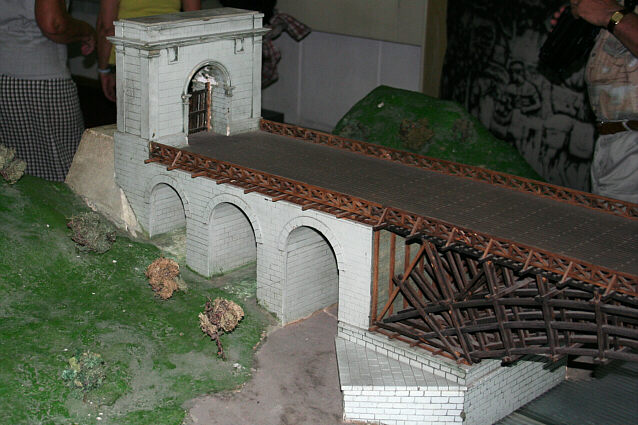 Model of Trajan's Bridge