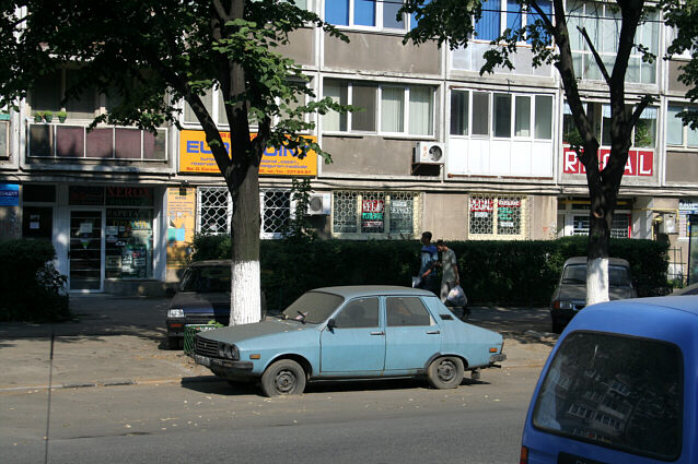 Bilvrag i Bukarest