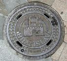 Manhole cover in Bratislava