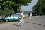 Cracking the whip