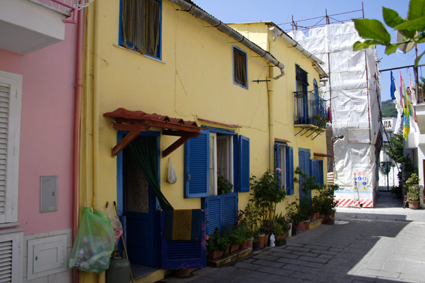 Yellow house in Casamicciola Terme