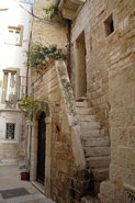 Stentrappe i Polignano a Mare