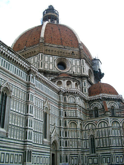 The cathedral in Florence