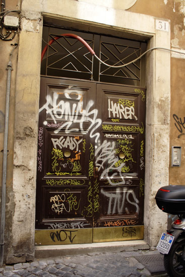 Graffiti i Trastevere