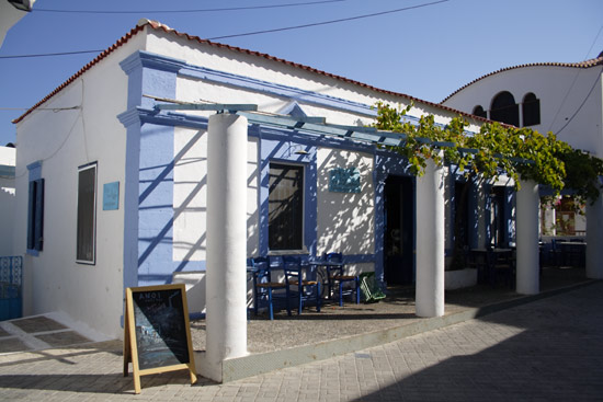 Taverna 'The Life og Angels' i Pigadia, Karpathos