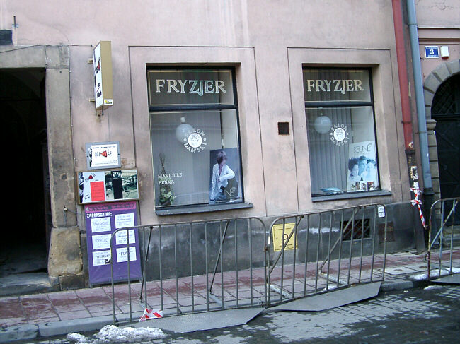 Fris&oslash;rsalon i Krakow