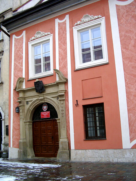 Hus i det gamle Krakow