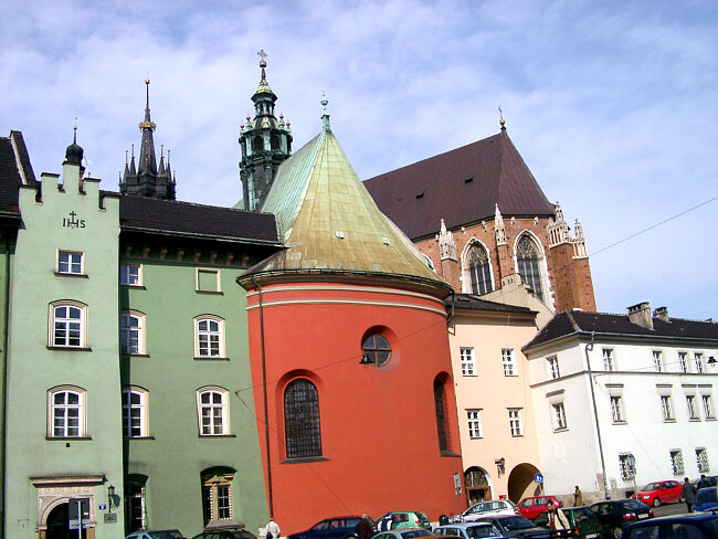 From Krakows old town