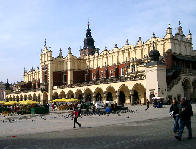 Markedshallen i Krakow