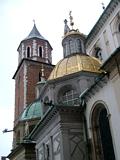 Guldkuppel p&aring; Katedralen i Krakow