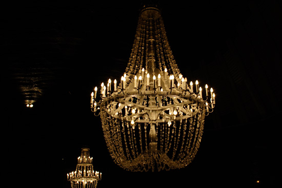 Lysekrone i Wieliczka saltminen