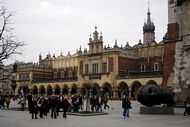 The market hall in Rynek Glowny