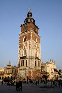 The tower of the old city hall
