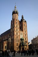 The Maria Church in Rynek Glowny.