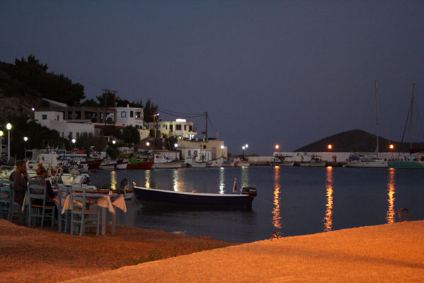 Tusm&oslash;rke i Pandeli Bay