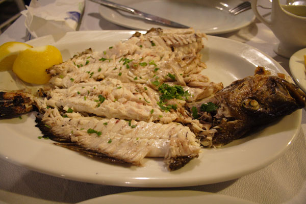 Grillet fisk til to