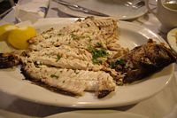 Grillet fisk til to