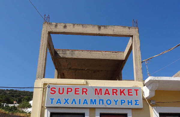 Supermarkedet i Platanos