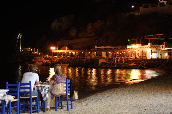 Aftenlys og romantik i Panteli