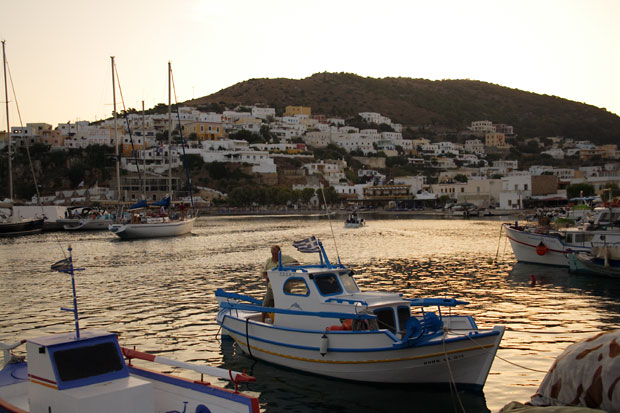 Aftenlys i Pandeli Bay