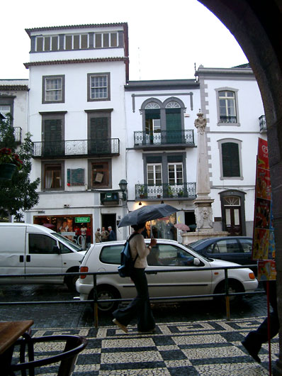 Regnvejr i Funchal