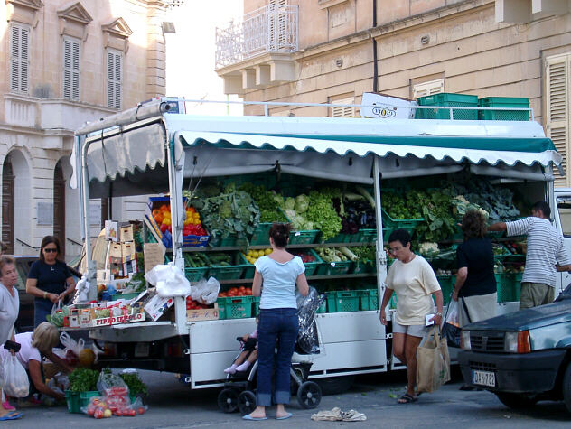 Frugt og gr&oslash;nt p&aring; Malta