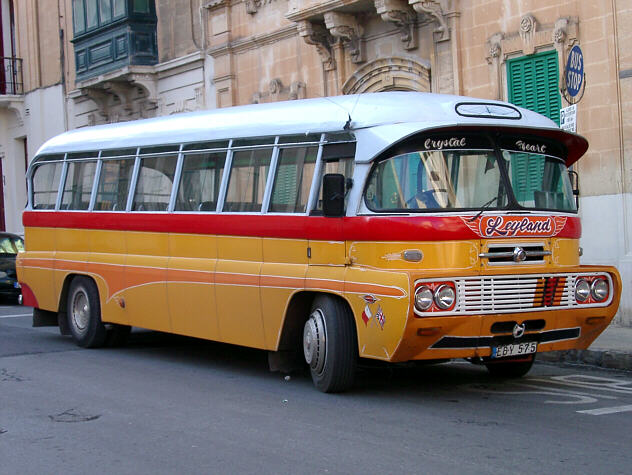 Bus p&aring; Malta
