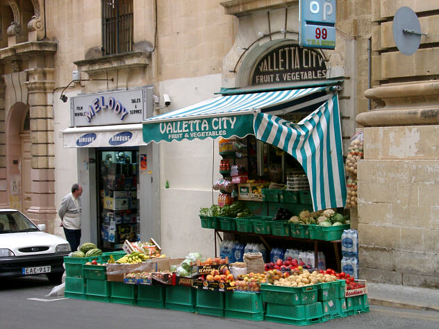 Greengrocer in Valletta